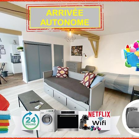 015 Chic & Cosy Studio 41M2 Hypercentre Wifi Smart Tv Netflix Saint-Etienne (Loire) Exterior foto