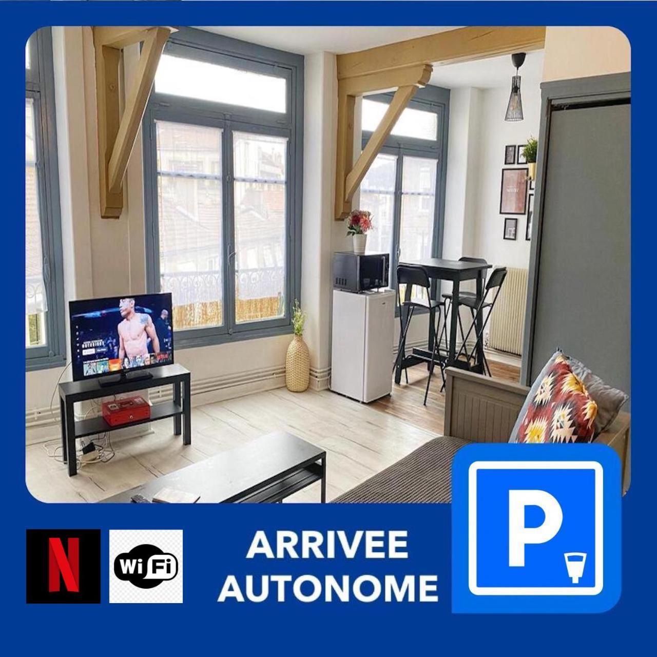 015 Chic & Cosy Studio 41M2 Hypercentre Wifi Smart Tv Netflix Saint-Etienne (Loire) Exterior foto